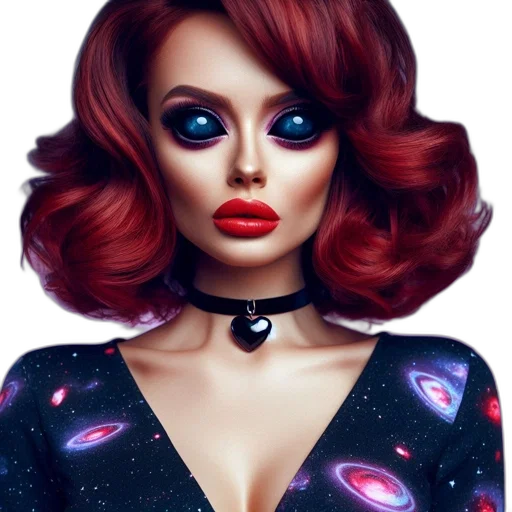 dress, hair, robot, cartoon transparent PNG cut-out