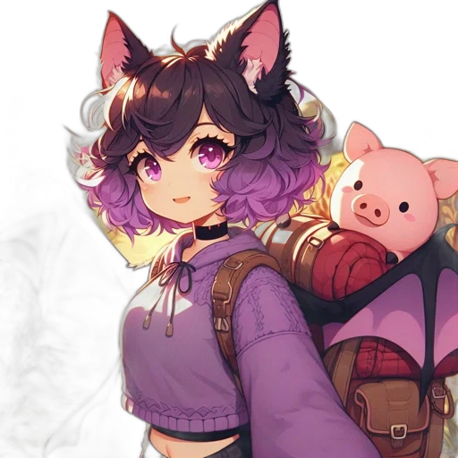 jacket, creature, animal, staff transparent PNG cut-out