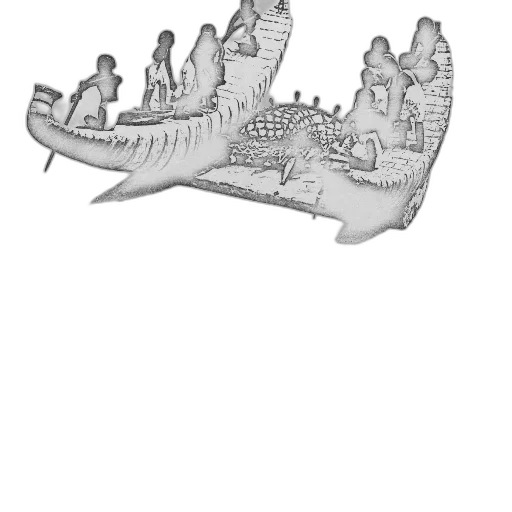 crown, staff, dragon, weapon transparent PNG cut-out