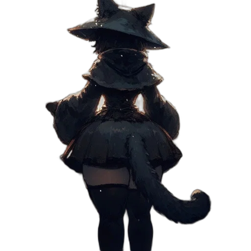 hat, dress, staff, mask transparent PNG cut-out