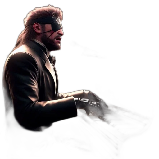 jacket, mask, face, comic book art transparent PNG cut-out