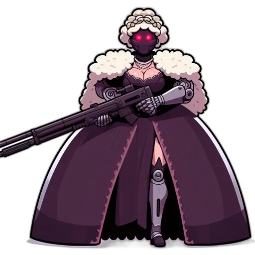 weapon, dress, staff, concept art transparent PNG cut-out