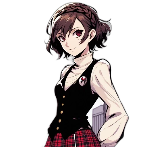 staff, jacket, dress, anime transparent PNG cut-out