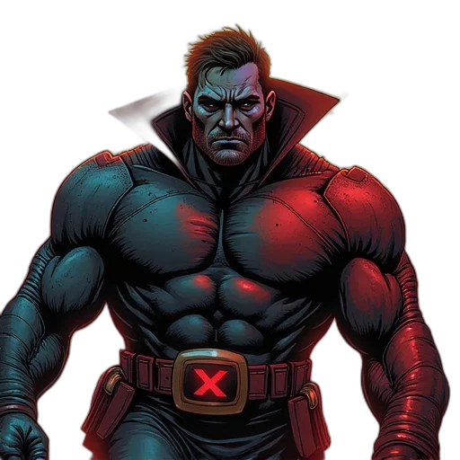 comic book art, concept art, cover, new transparent PNG cut-out