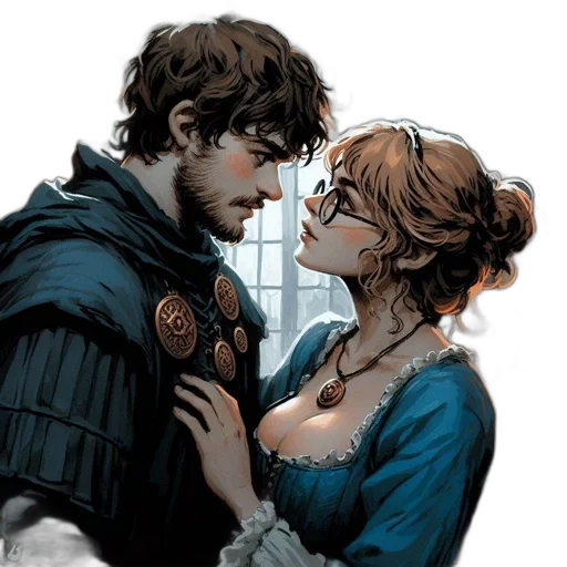 comic book art, fantasy art, concept art, photorealistic transparent PNG cut-out