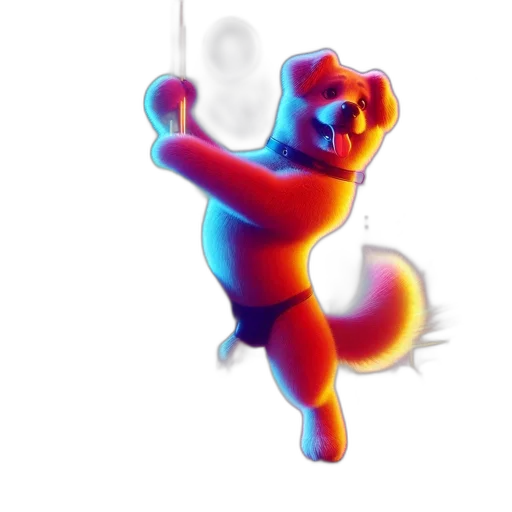 staff, animal, creature, robot transparent PNG cut-out
