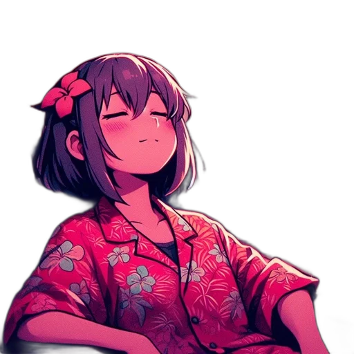 dress, staff, face, flower transparent PNG cut-out
