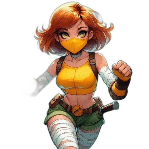 weapon, mask, staff, concept art transparent PNG cut-out