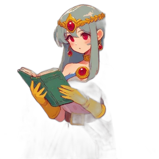 crown, staff, weapon, robot transparent PNG cut-out