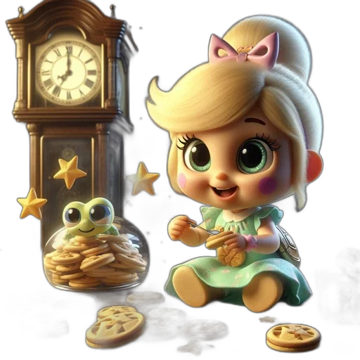 staff, concept art, fantasy art, 3d render transparent PNG cut-out