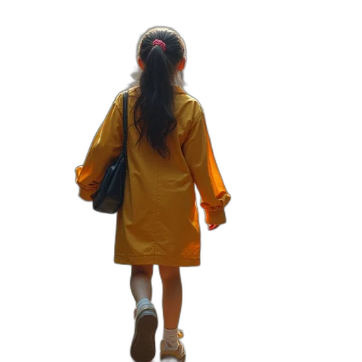 dress, jacket, staff, umbrella transparent PNG cut-out
