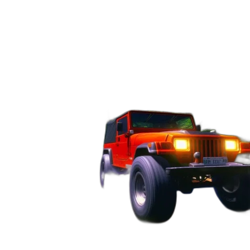 car, weapon, 3d render, concept art transparent PNG cut-out
