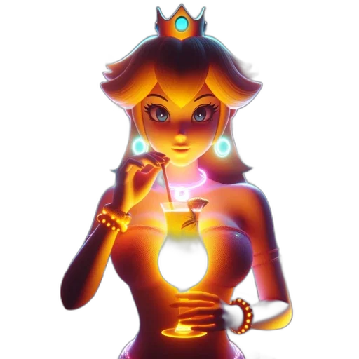 crown, jewelry, dress, robot transparent PNG cut-out