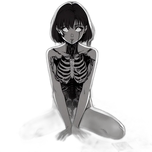 creature, jewelry, dress, robot transparent PNG cut-out