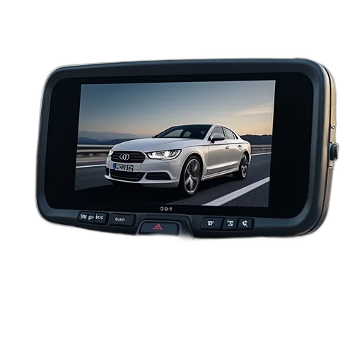 car, inch, lcd, dvr transparent PNG cut-out