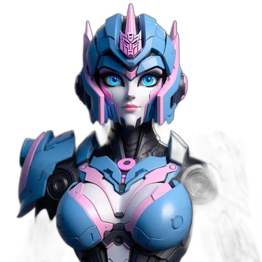 robot, mask, concept art, fantasy art transparent PNG cut-out