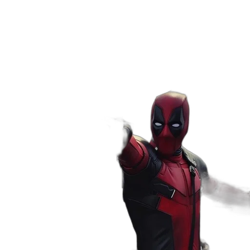 concept art, comic book art, 3d render, deadpool-like transparent PNG cut-out