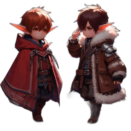 jacket, concept art, fantasy art, pixel art transparent PNG cut-out