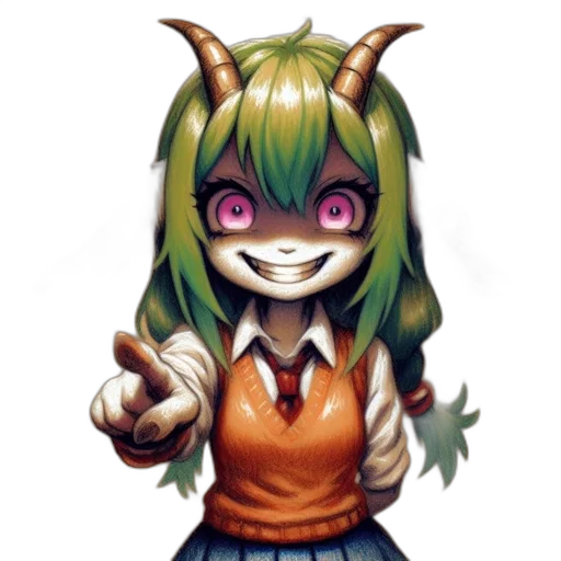 mask, creature, face, staff transparent PNG cut-out