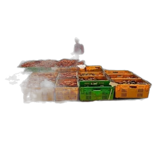 food, bottle, 3d render, photorealistic transparent PNG cut-out