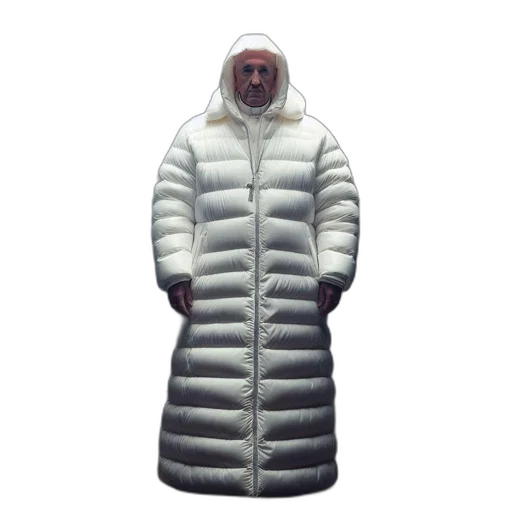 jacket, face, creature, animal transparent PNG cut-out