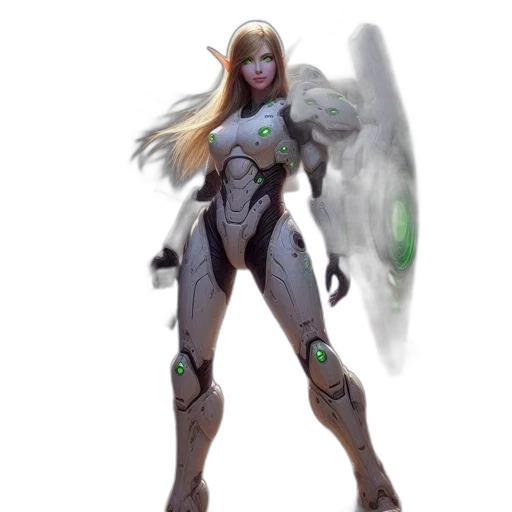 weapon, robot, concept art, fantasy art transparent PNG cut-out