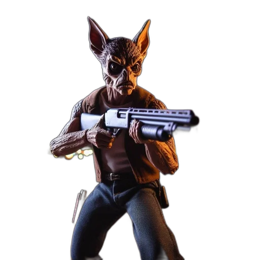 weapon, staff, animal, mask transparent PNG cut-out