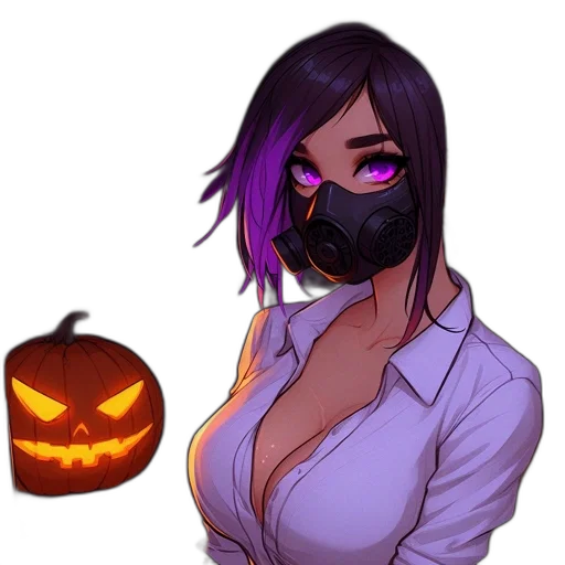 mask, face, concept art, fantasy art transparent PNG cut-out