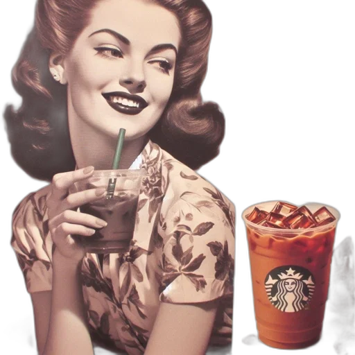 food, crown, photorealistic, vaporwave transparent PNG cut-out