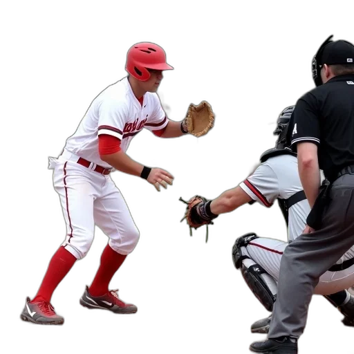 baseball, game, progress, player transparent PNG cut-out