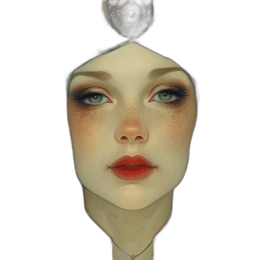 jewelry, face, crown, mask transparent PNG cut-out