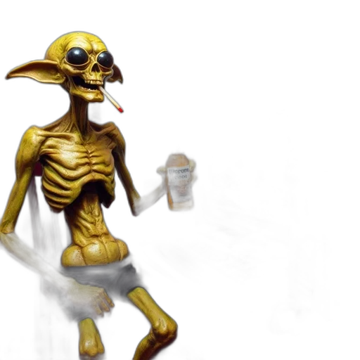 creature, food, robot, concept art transparent PNG cut-out