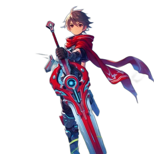 sword, weapon, staff, jacket transparent PNG cut-out