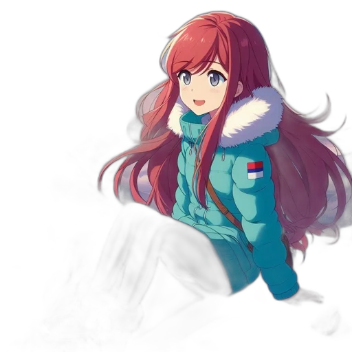 jacket, face, creature, robot transparent PNG cut-out