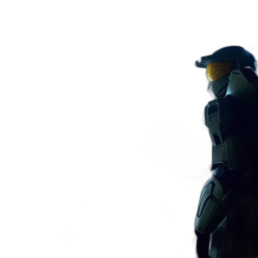 robot, jacket, weapon, staff transparent PNG cut-out