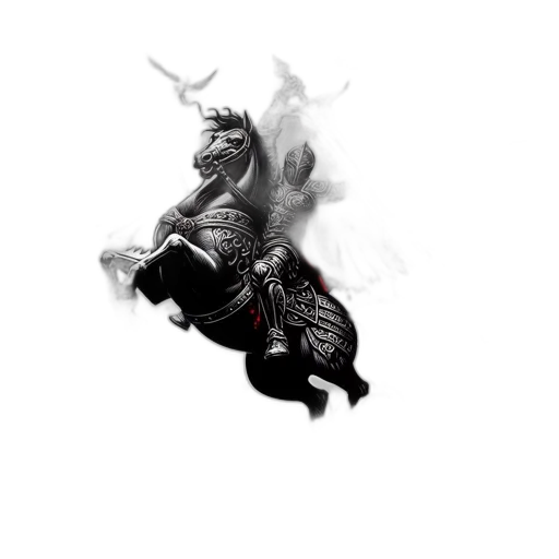dragon, sword, creature, animal transparent PNG cut-out