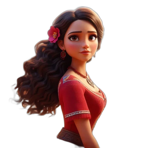 dress, hair, crown, face transparent PNG cut-out
