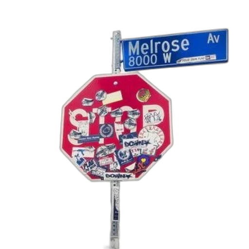 stop, sign, covered, stickers transparent PNG cut-out