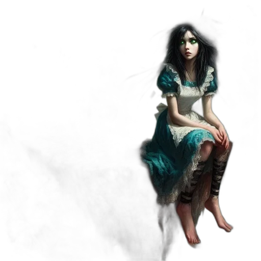 dress, creature, fantasy art, concept art transparent PNG cut-out