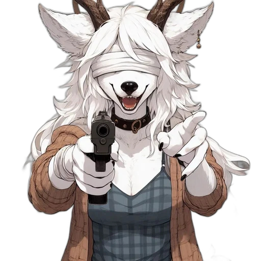 weapon, staff, animal, mask transparent PNG cut-out