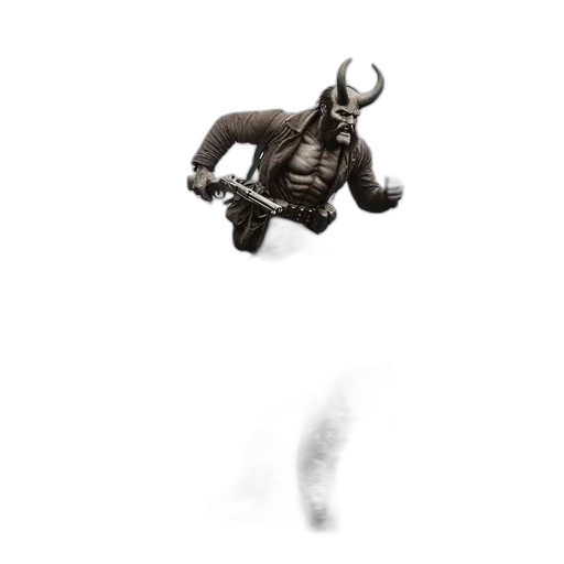 dragon, creature, robot, weapon transparent PNG cut-out