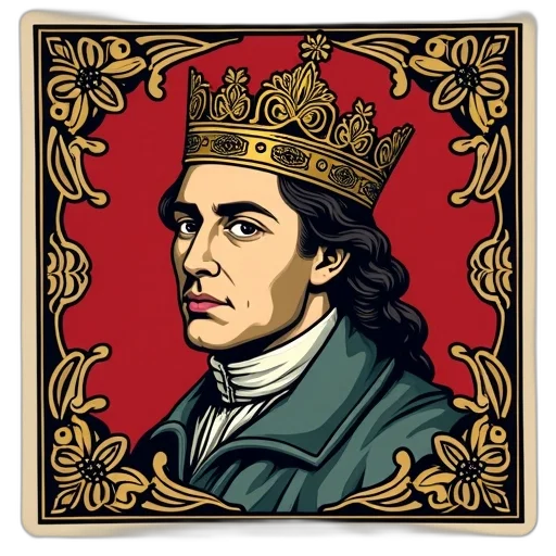 crown, face, photorealistic, king transparent PNG cut-out