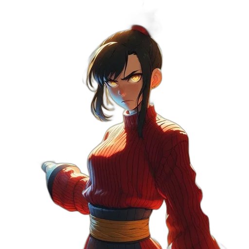 staff, jacket, dress, weapon transparent PNG cut-out