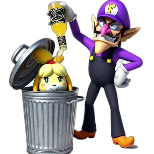 weapon, hat, robot, bottle transparent PNG cut-out