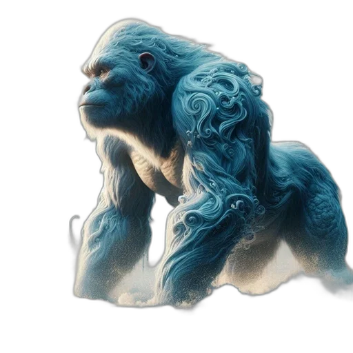 creature, hair, animal, dragon transparent PNG cut-out