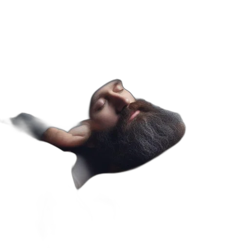 face, mask, creature, hair transparent PNG cut-out