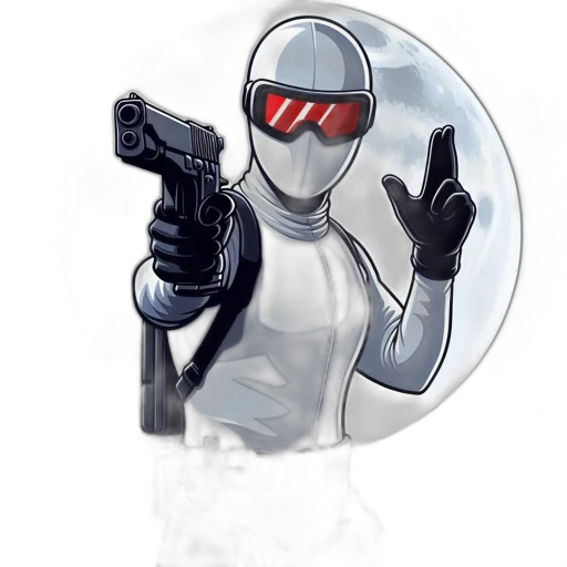 robot, weapon, staff, mask transparent PNG cut-out