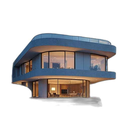 building, furniture, crown, 3d render transparent PNG cut-out