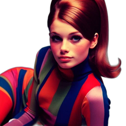 dress, hair, face, jacket transparent PNG cut-out