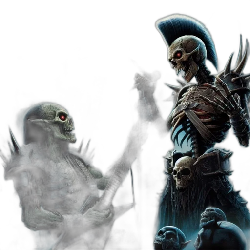 concept art, fantasy art, comic book art, 3d render transparent PNG cut-out